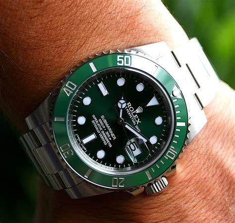 rolex hulk wrist shot